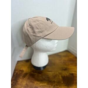 California Bear adult unisex beige baseball cap hat with graphic 0979